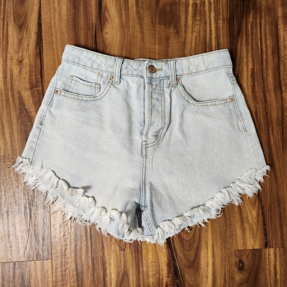 Wild Fable Light Blue Denim Shorts Size 2